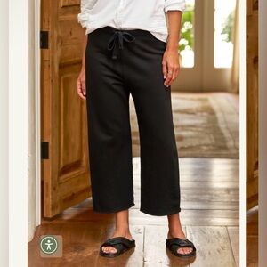 Frank & Eileen Black Wide Leg Pants xs
